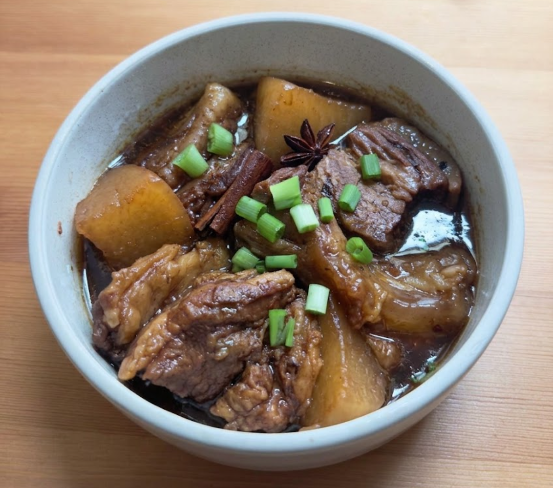 柱侯牛筋腩 - Beef Brisket + Tendon Stew in Chu Hau Sauce (2 人份 500g)